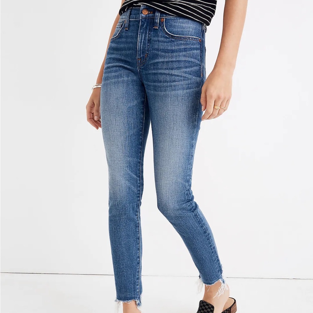 Madewell 9” High Rise Skinny Jeans